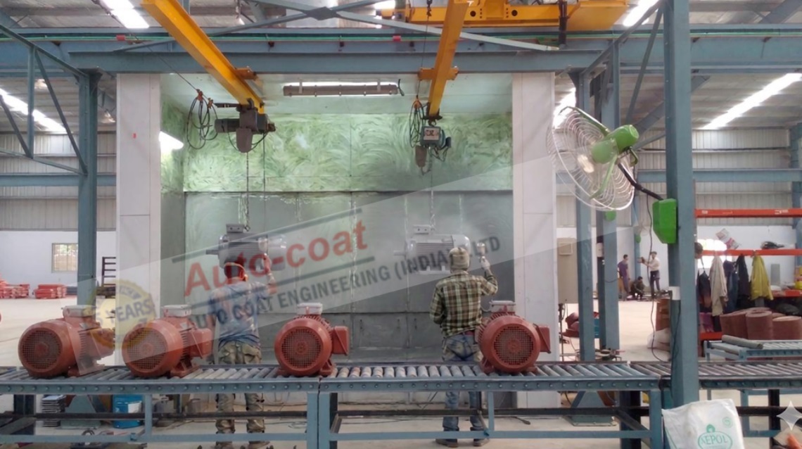 Motor Spray Booth